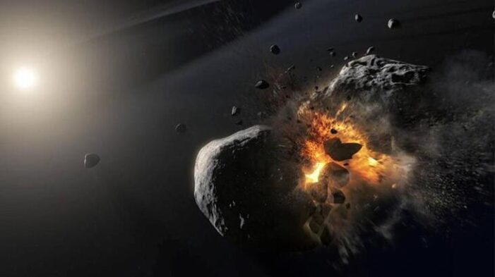 Dünya’nın yakınından geçen Asteroit geç farkedildi