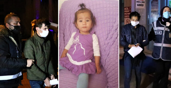 3 yaşındaki Ayşenur’un ölümünde tekme attığını itiraf eden dayı ve anne tutuklandı