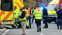 Strépy’de araba karnavala daldı: 6 ölü 20 yaralı