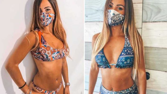 Covid-19: Scaramuzzo ‘Trikini’ mayosunu tasarladı