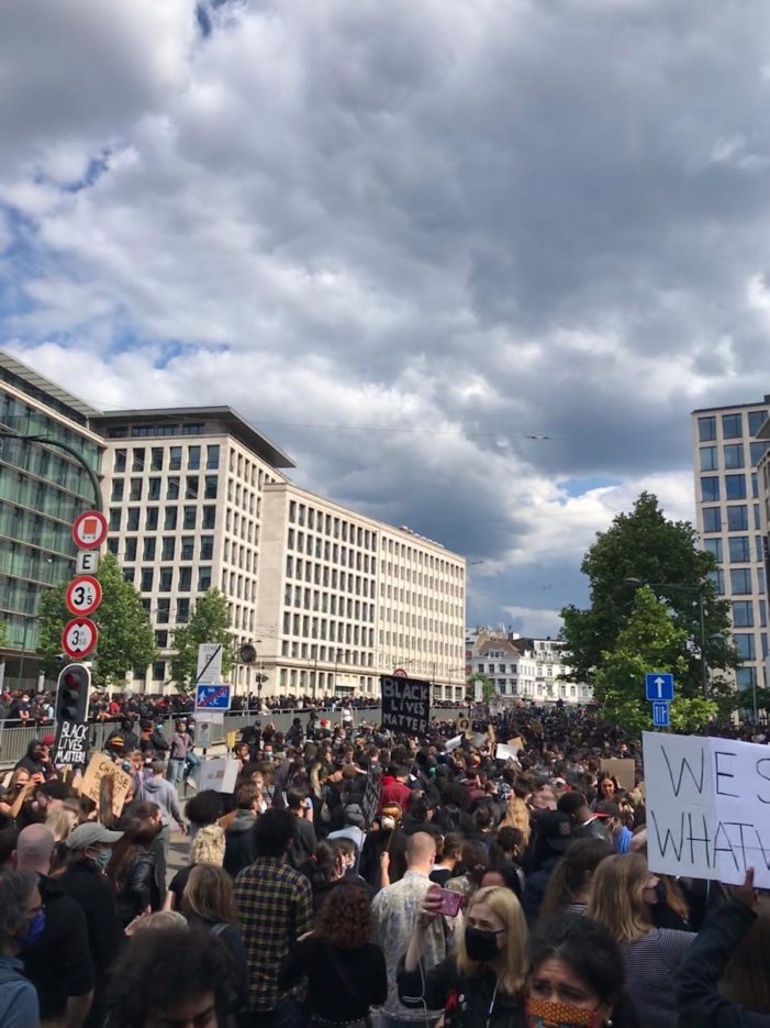 Brüksel’de ‘Black Lives Matter’ Protestosu…