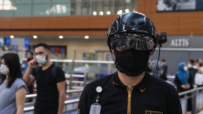 Sabiha Gökçen Havalimanı’nda kasklı kamera uygulaması başladı