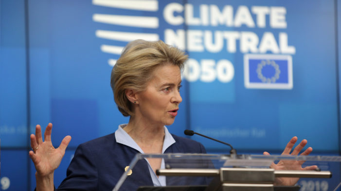 ‘Avrupa için Green Deal fonu’ Bir Trilyon Euro