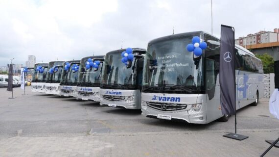 Varan Turizm ‘Mercedes-Benz Türk’ten 33 adet yeni otobüs aldı