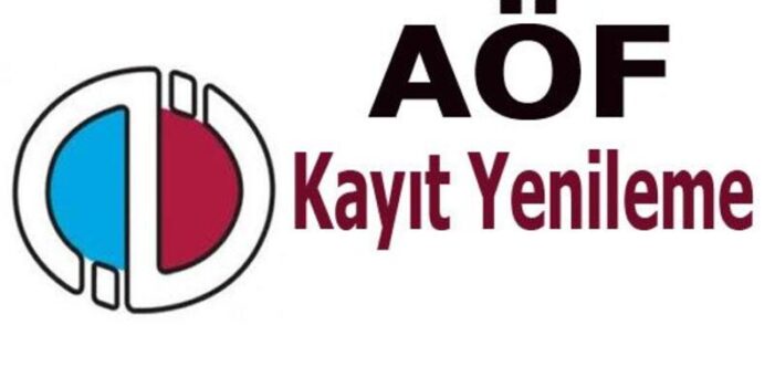 AÖF kayıt yenileme işlemi bugün başladı