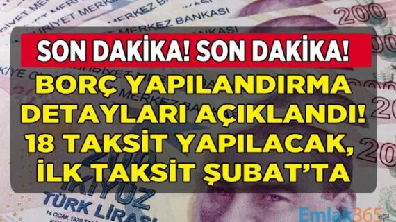 Borç yapılandırması paketi Meclis’te! Borç yapılandırması paketi Meclis’te!