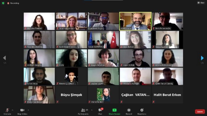 Ege Üniversitesi Türkiye-AB İlişkileri Konulu Toplantı Gerçekleşti