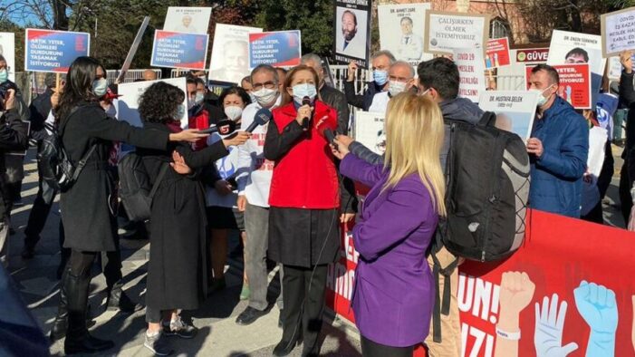 Sağlık çalışanları: Yaşamak yaşatmak istiyoruz!..