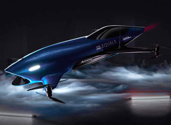 ‘Airspeeder’ marka elektrikli yarış otomobili görücüye çıktı