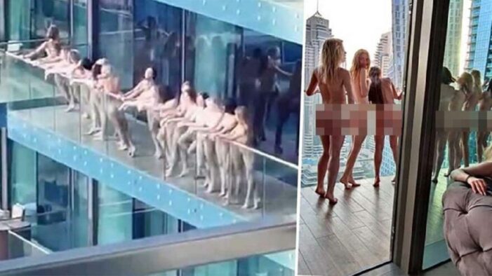 Çıplak fotoğraf çekimi ortalığı ayağa kaldırdı!..