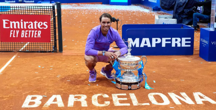 Barcelona Açık: Nadal şampiyonluğa ulaştı