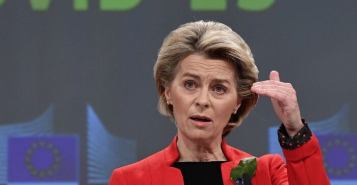 “AB ‘EMA’nın onayladığı aşıları olanları kabul etmeye hazır”