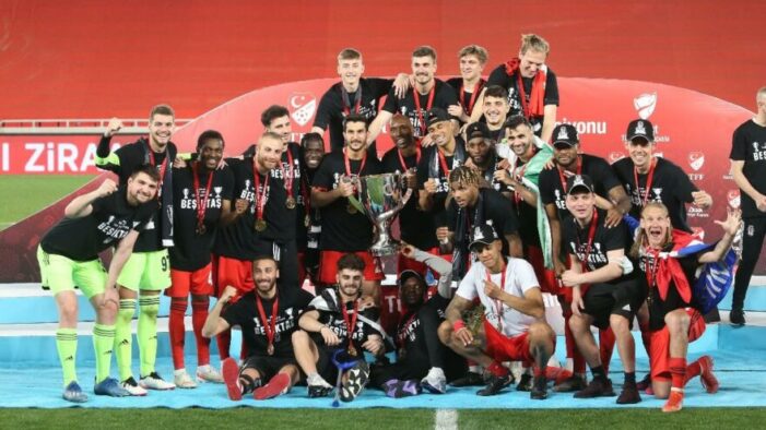 Beşiktaş ‘Türkiye Kupası’nda şampiyon oldu