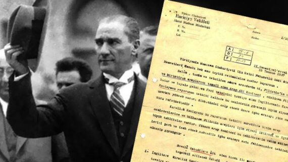 Kudüs Müftüsü’nün Atatürk’e yazdığı mektup