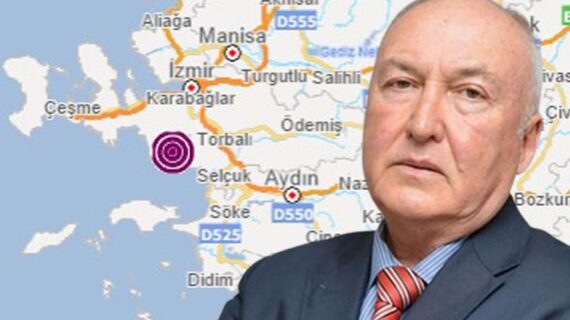 Prof. Dr. Ercan: İzmir’de bir deprem beklemiyorum