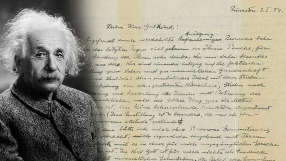 Einstein’ın yazdığı mektup 10 milyon TL’ye satıldı!