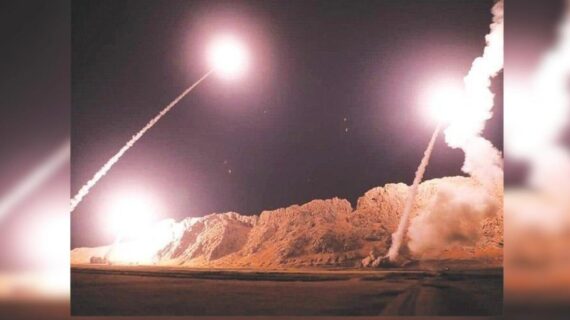İran ABD Kongre Binası’nın füzeler ile havaya uçurulduğu anları paylaştı