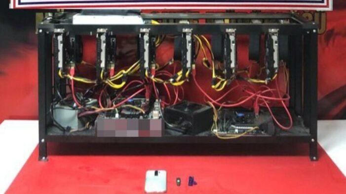 Van’da kripto para üretim cihazı ele geçirildi