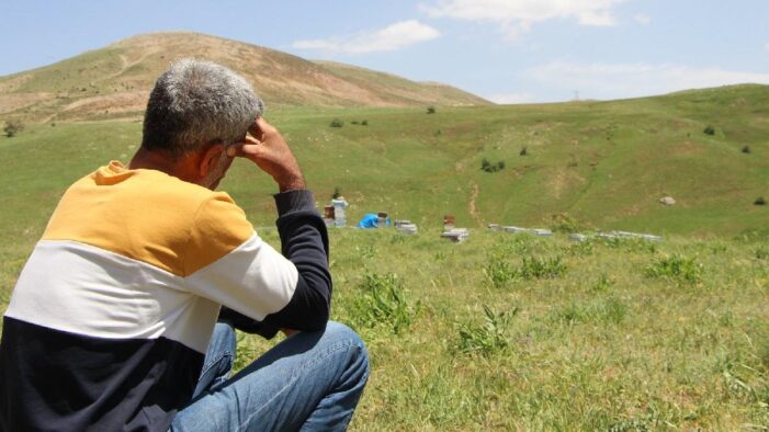Çiçekler açmadan kurudu!..