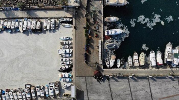 Çanakkale Boğazı’nda görülen müsilaj kıyılarda yoğunlaştı