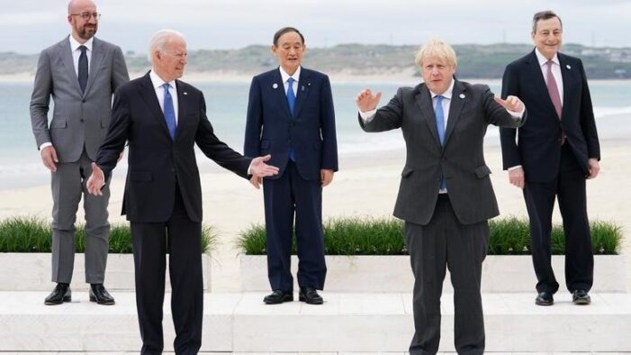 İngiltere’de düzenlenen G7 Liderler Zirvesi sona erdi