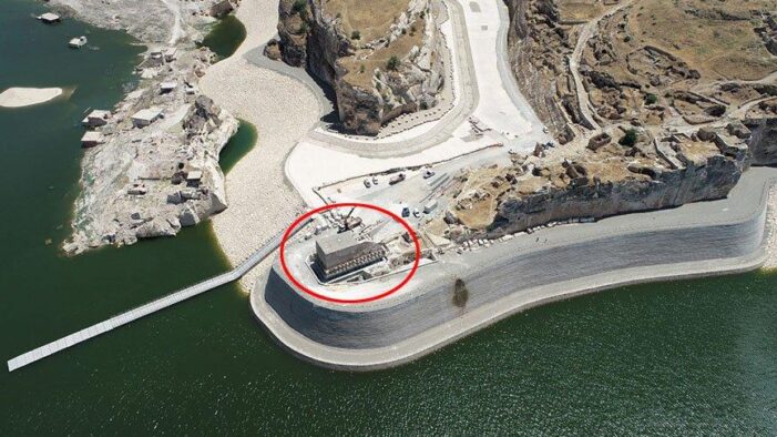 692 yıllık Küçük Saray’ın yükseltme çalışmaları tamamlandı