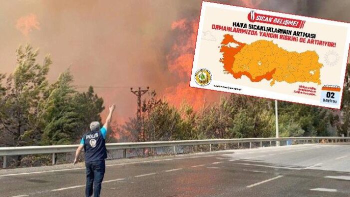 Ege ve Akdeniz’in ciddi yangın riski altında olduğu vurgulandı
