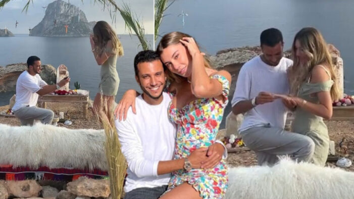 Şeyma Subaşı’na sevgilisi Mohammed Alsaloussi’den romantik evlenme teklifi