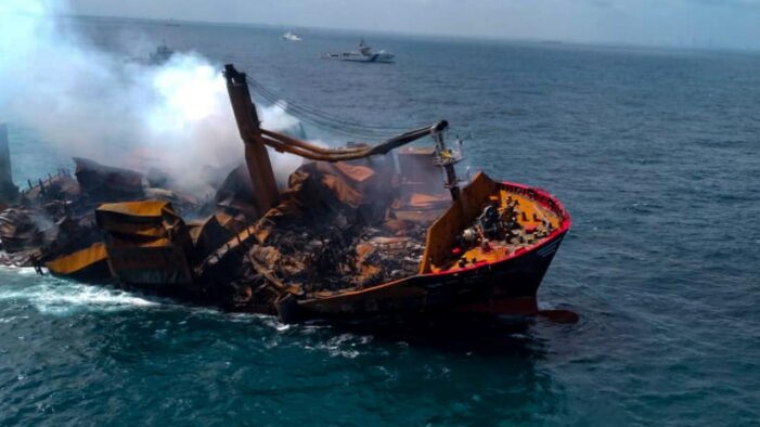 Sri Lanka’da çevre felaketi…