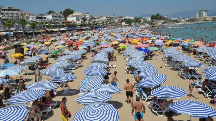 Didim’e tatilci akını yaşandı…