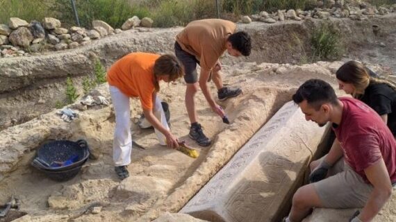 İspanya’nın güneyinde Vizigot Krallığı’ndan kaldığı tahmin edilen lahit keşfedildi