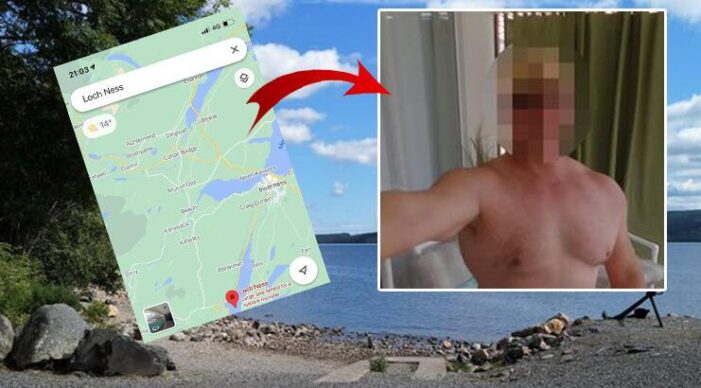 Google Haritalar’da doğal güzelliklerin yerine çırılçıplak bir adam resmi çıktı