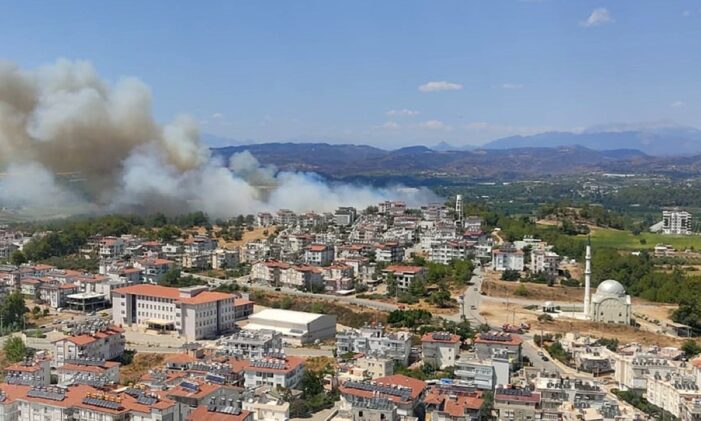 Manavgat’ta günler sonra yeniden orman yangını!..