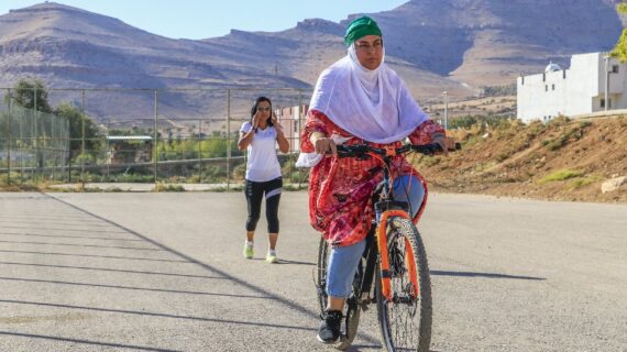 Mardin’de 72 kadına bisiklet kullanmayı öğretti