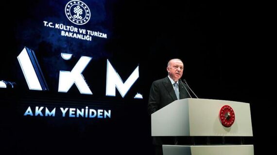 Cumhurbaşkanı Erdoğan AKM’nin açılışını Cumhuriyet’in 98. yıl dönümünde gerçekleştirdi