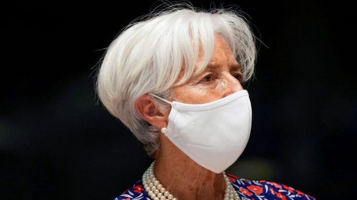 Lagarde: Euro bölgesinde enflasyon orta vadede azalacak