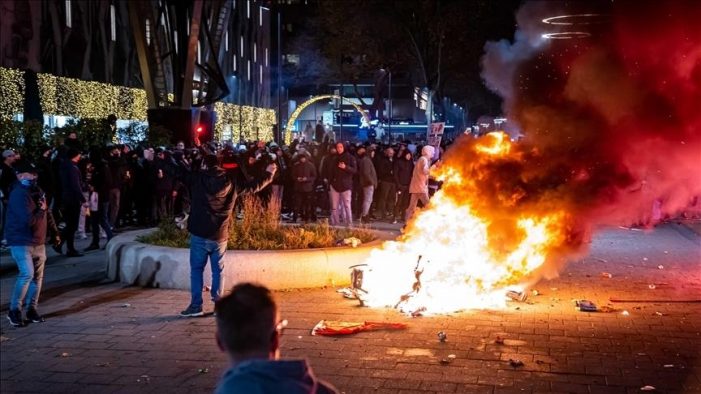 Hollanda Başbakanı Rutte: Protestocular polis itfaiye ve ambulanslara saldırdı