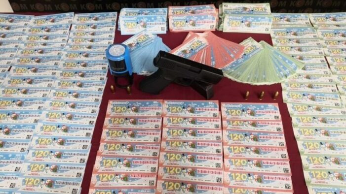 İzmir’de sahte Milli Piyango operasyonu..
