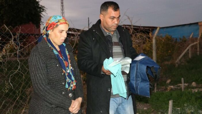 Kefeni açan baba şoke oldu