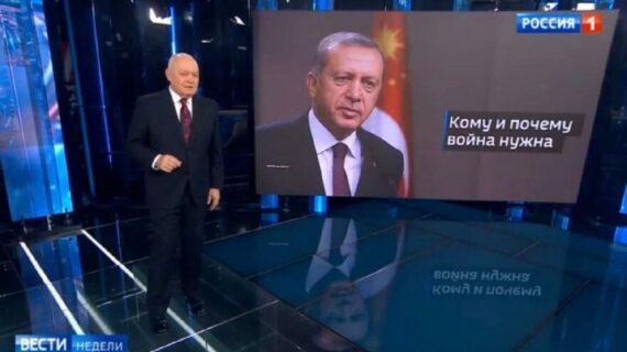 Rusya devlet televizyonundan skandal yorum: Erdoğan’ın fotoğrafıyla paylaştılar
