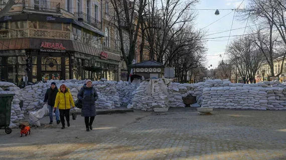 Ukrayna’nın Odessa kenti güne siren sesleriyle uyandı