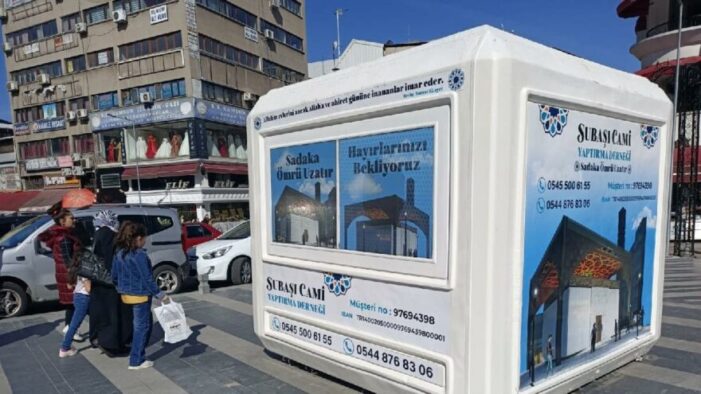Katlı otopark yapıldı, camiye para kalmadı