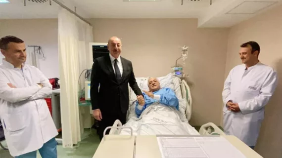 Aliyev’den Binali Yıldırım’a geçmiş olsun ziyareti!..