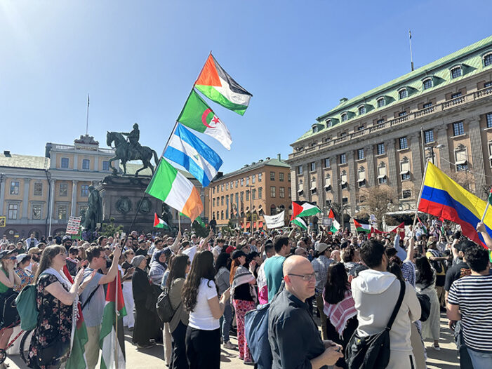 İsveç’te İsrail’in Eurovision Şarkı Yarışması’na katılımı protesto edildi