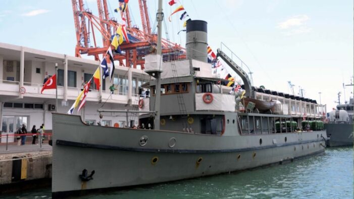 Nusret Müze Gemisi Mersin’de ziyarete açıldı