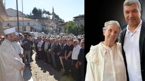 İsmail Küçükkaya’nın annesi son yolculuğuna uğurlandı