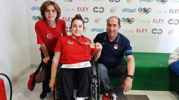 Para atıcı Çağla Baş Sırbistan’da altın madalya kazandı