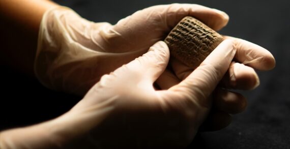 Hatay’da 3 bin 500 yıllık tablet gün ışığına kavuştu