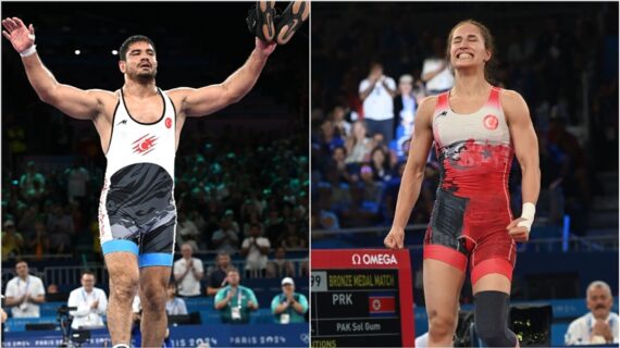 Milli güreşçiler Paris 2024’te 2 bronz madalyada kaldı