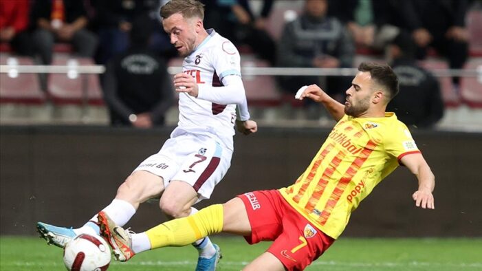 Trabzonspor Süper Lig’de yarın sahasında Kayserispor ile karşılaşacak